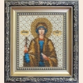 Набор для вышивания бисером ЧАРИВНА МИТЬ "Икона святой мученицы Софии"